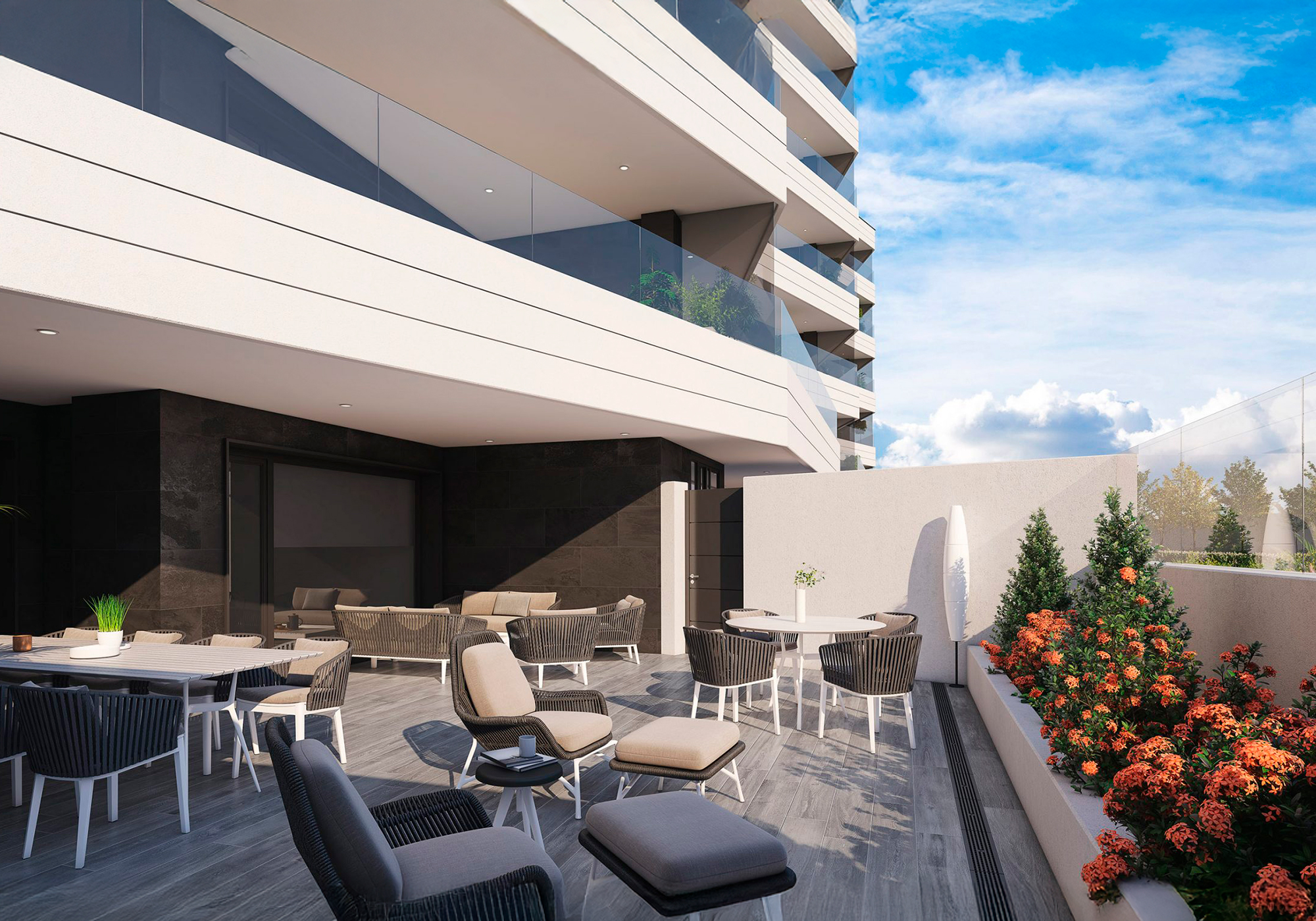 Terraza exterior